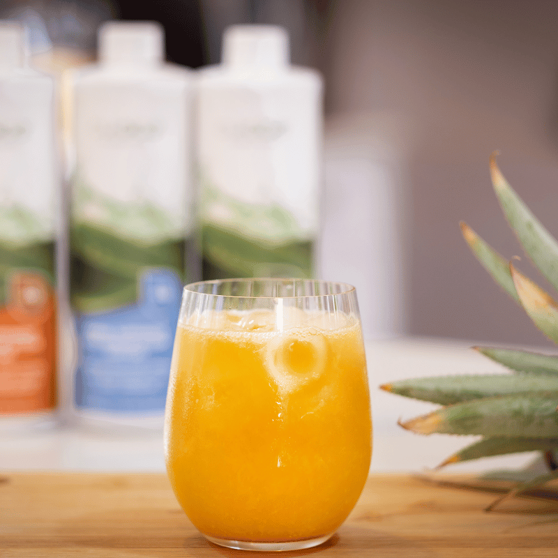 Aloe Vera Juice and herbal ingredients work together to stabilize blood sugar