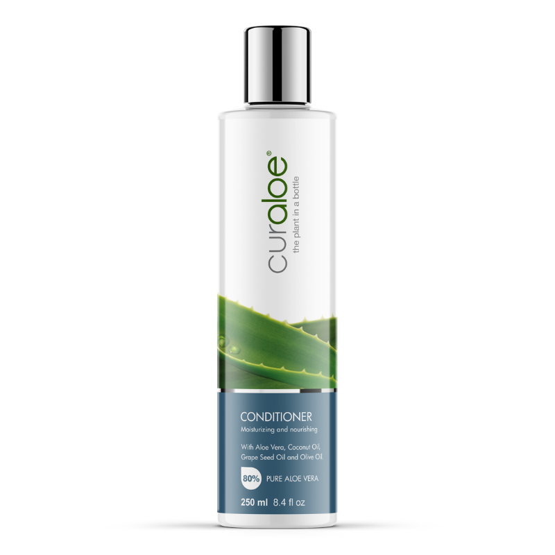 aloe vera plant and hair growth Curaloe Aloe Vera Conditioner: Shine, Strength & Hair Growth Boost