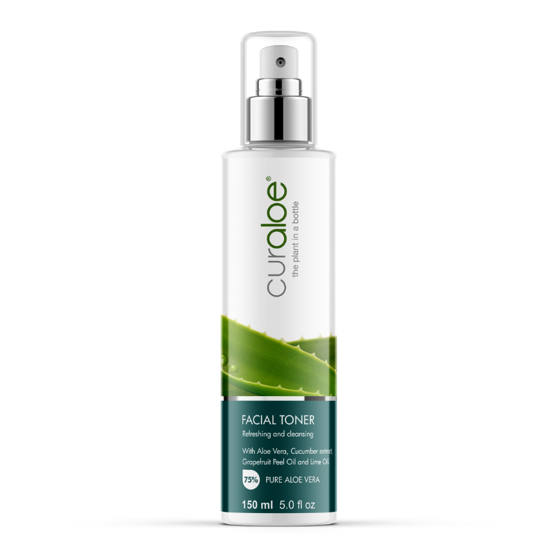 Facial Toner Clear Hydration - 75% Aloe Vera for Balanced Skin