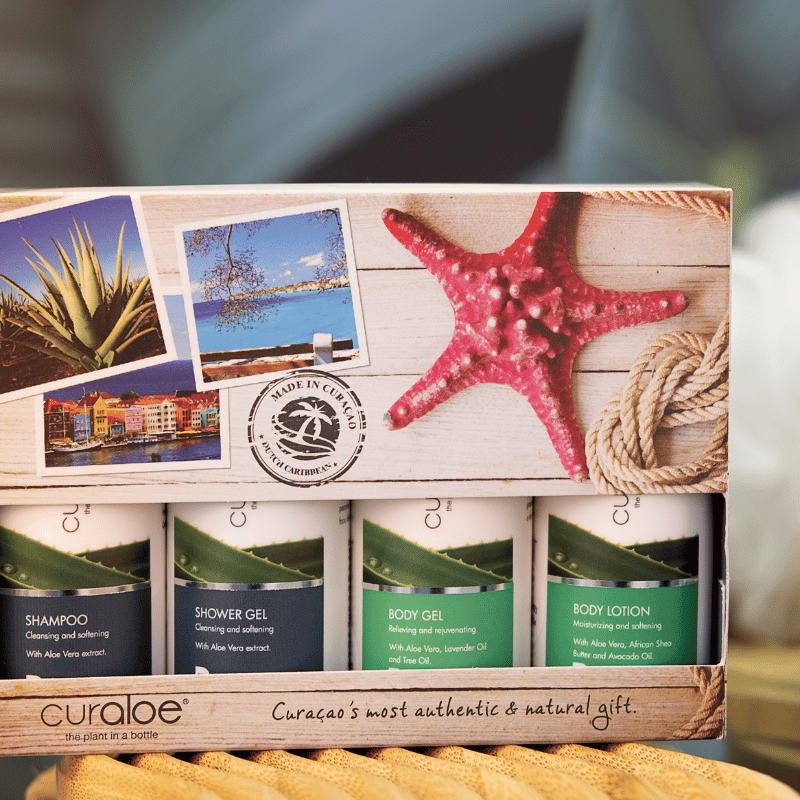 Curaçao Souvenir Box (Curaloe Mini's Skin & Body Gift Set)
