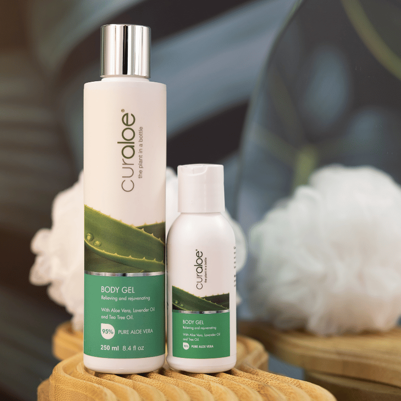 Body Gel Pure Aloe Vera Skin Repair Mini Gel - 95% Aloe Vera