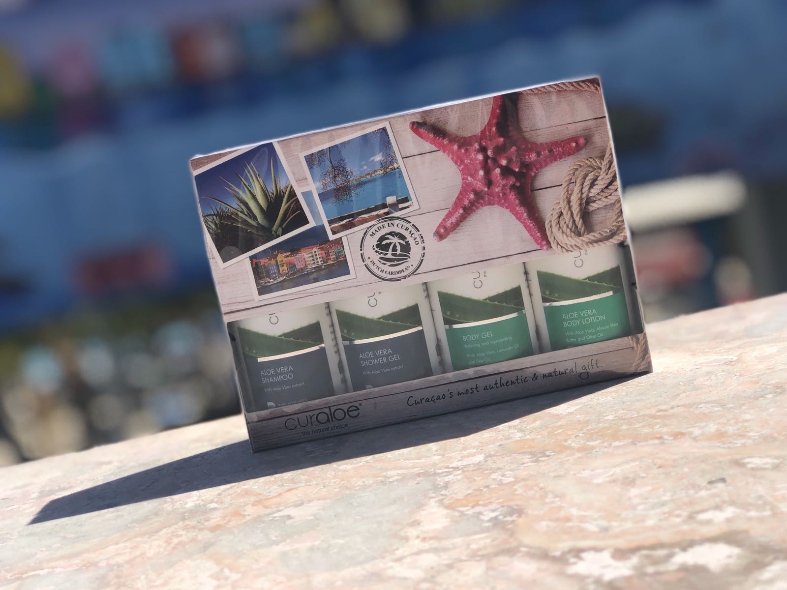 Curaçao Souvenir Box (Curaloe Mini's Skin & Body Gift Set)